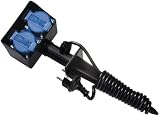 Bachmann 394.180 Gartensteckdosen 2-fach
