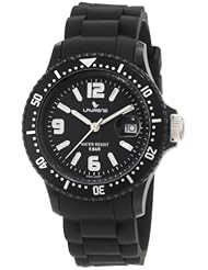Laurens Unisex GW41J900Y Rotating Bezel Black Rubber Watch