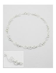 Anklet In 92.5 Sterling Silver