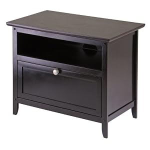 Winsome Wood Zara 25-Inch TV Stand by