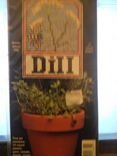 Plant Poke Counted cross Stitch Kit Dill 2634