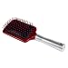CHI Air Pro Expert Hairstyling Tourmaline Ceramic Large Paddle Brush, Red/black