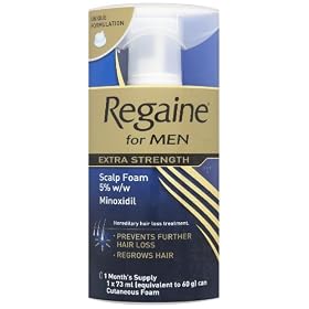 Regaine for Men Extra Strength Scalp Foam 73ml