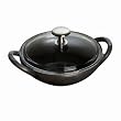 Staub Cast Iron 1/2 qt. Baby Wok - Black Matte