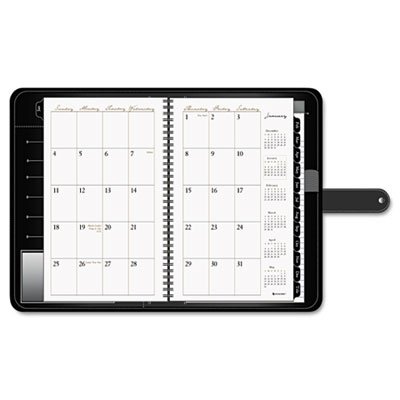 AT-A-GLANCE Executive Recycled Fashion Weekly/Monthly Planner, 5 x 8 Inches, Black, 2012 (70-NF45-05) AT-A-GLANCE Executive Recycled Fashion Weekly/Monthly Planner, 5 x 8 Inches, Black, 2012 (70-NF45-05)