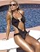 Sexy Black O-ring One Piece Bathing Suit!