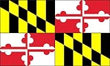 Maryland State Flag 3x5 3 x 5 Brand NEW DOUBLE STITCHED