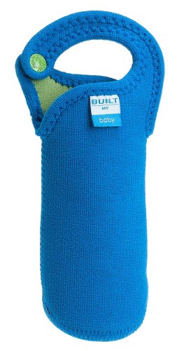 Built NY Thirsty Tote Lagoon Blue/Leaf Green