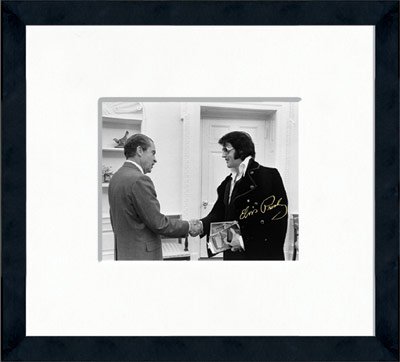 Elvis Presley - White House - Framed 8 x 10 Photograph