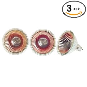 LitesNow 20-Watt Halogen Bulb, 3 Pack #MR16