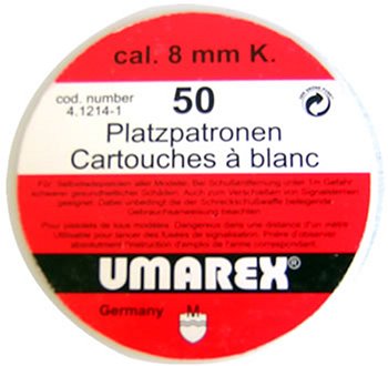 8mm Blank Ammo   50 Pack