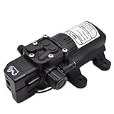 Harimao 小型 ウォーター ポンプ DC12V 60W 流量3.5L/min 散水 洗車 洗浄 用 (1.12Ｖ用)