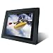 Braun DigiFrame 1960 Digitaler Bilderrahmen (48,3 cm (19 Zoll) Display, 5:4, 2 GB interner Speicher) schwarzer Holzrahmen
