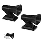 Set of Two Ultrasonic Deer Whistle Alerts - Wind Powered Vehicle & Passenger Collision Protection