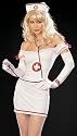 Let's Play Doctor - Womens Sexy Nurse Costume Lingerie Outfits by 3WISHES.COM