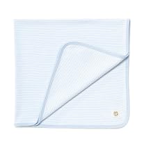 Bellybutton 44261 - Jersey-Decke, Ma&szlig;e: 80 x 80 cm, light blue striped