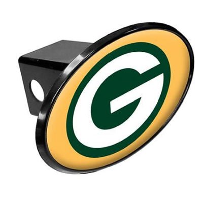 Buy Plastic Trailer Hitch Cover - Green Bay Packers by CONCORD IND