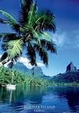 Moorea Island, Tahiti, Tahiti Wall Poster Print, 24x36