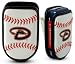 ARIZONA DIAMONDBACKS LEATHER BASEBALL CELL CASE