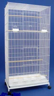 Brand New Bird Sugar Glider Ferret Cage 30x18x55 With Stand WHITE