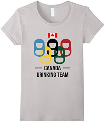 Women's Canada Drinking Team Sport Games 2016 Small Silver