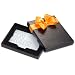 Amazon.com Black Gift Card Box - $50, Congratulations Card