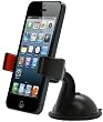 Aduro U-GRIP Universal Dashboard Windshield Car Mount for Smart Phones, Apple iPhone 5, 4 / 4S, 3G, Samsung Galaxy S2 / S3 / S4, Galaxy NOTE 2, Motorola Droid RAZR / MAXX, HTC EVO 4G, HTC One X, LG Revolution, GPS Holder (Black)