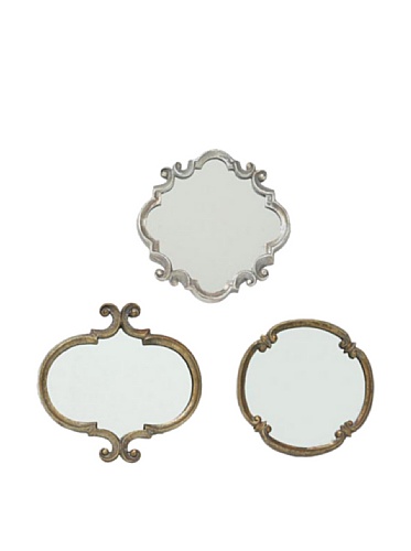 IMPORT Collection 22-511 Meadow Mirror Set of 3