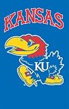 Kansas Jayhawks 2 Sided Large House Flag Banner