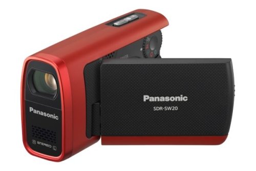 Panasonic SDR-SW 20 EG-R Camcorder rot