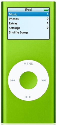 Apple iPod nano - Digital player - flash 4 GB - AAC, MP3 - display: 1.5 - green