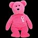TY Beanie Baby - AWARE the Bear (Breast Cancer Awareness Bear)