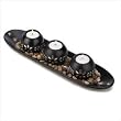 Ebony Elegance Tealight Set Ebony Elegance Tealight Set