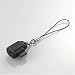 エレコム 携帯電話用ヘッドホン変換コネクター/ストラップ付(ブラック) EHP-CT34/00BK