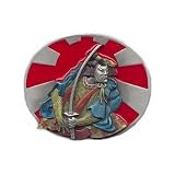 Chinese Samurai Belt Buckle by Bergamot