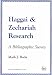 Book Haggai and Zechariah Research: A Bibliographic Survey (Tools for Biblical Study)