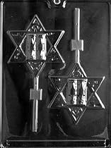 LARGE STAR OF DAVID LOLLY Religious Candy Mold Chocolate