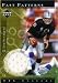 Jim Plunkett Oakland Raiders 2001 Upper Deck Legends Past Patterns Jersey #PPJP Football Card