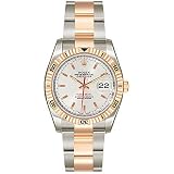 Rolex Oyster Perpetual Datejust Two-Tone 18kt Pink Gold and Steel Mens Watch 16234J by Rolex
