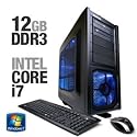 CyberpowerPC GX2203 Desktop Gaming PC - Intel Core i7 975 3.33GHz, 12GB DDR3, 2x 1TB SATA II HDD, Nvidia Geforce GTX 285, DVDRW, Blu-Ray Player, 800W PSU, Windows 7 Home Premium 64-bit