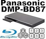PANASONIC DMP-BD87 All Region Multi Zone DVD Blu Ray Player Built-in Wi-Fi MultiZone PAL/NTSC. 100~240V 50/60Hz (6 Feet HDMI Cab