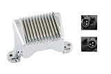 Accel 201136C Chrome Motorcycle Voltage Regulator for Harley-Davidson