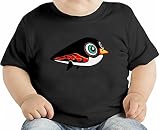 Rocket Penguin Illustration オーガニックベビーTシャツ 12 - 18 Months