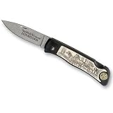 Smith & Wesson Horse Scrimshaw Folding Knife
