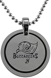 Tampa Bay Buccaneers Circle Pendant with Chain