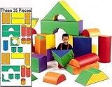 Children's Factory Big Blocks Set A & B - 35 Oversized Soft Module Blocks