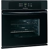 Electric Wall Oven w/ Dual Radiant System in Black or White Color: Black