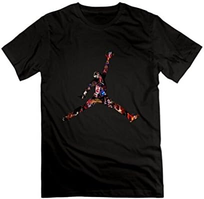 Men's Short Sleeve T-shirt Michael Jordan Space Jam Logo