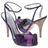 Paris Hilton Women's Gala Sandal,Purple Satin,9 M US