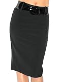 ICE smart stretch pencil skirt + FREE belt black 14